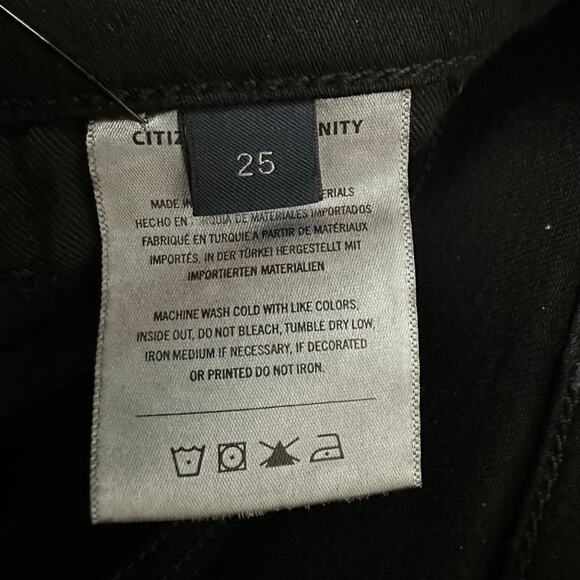 Citizens of Humanity Jolene Jeans High Rise Straight Size 25 Aritzia 2027-1149 - Picture 5 of 12